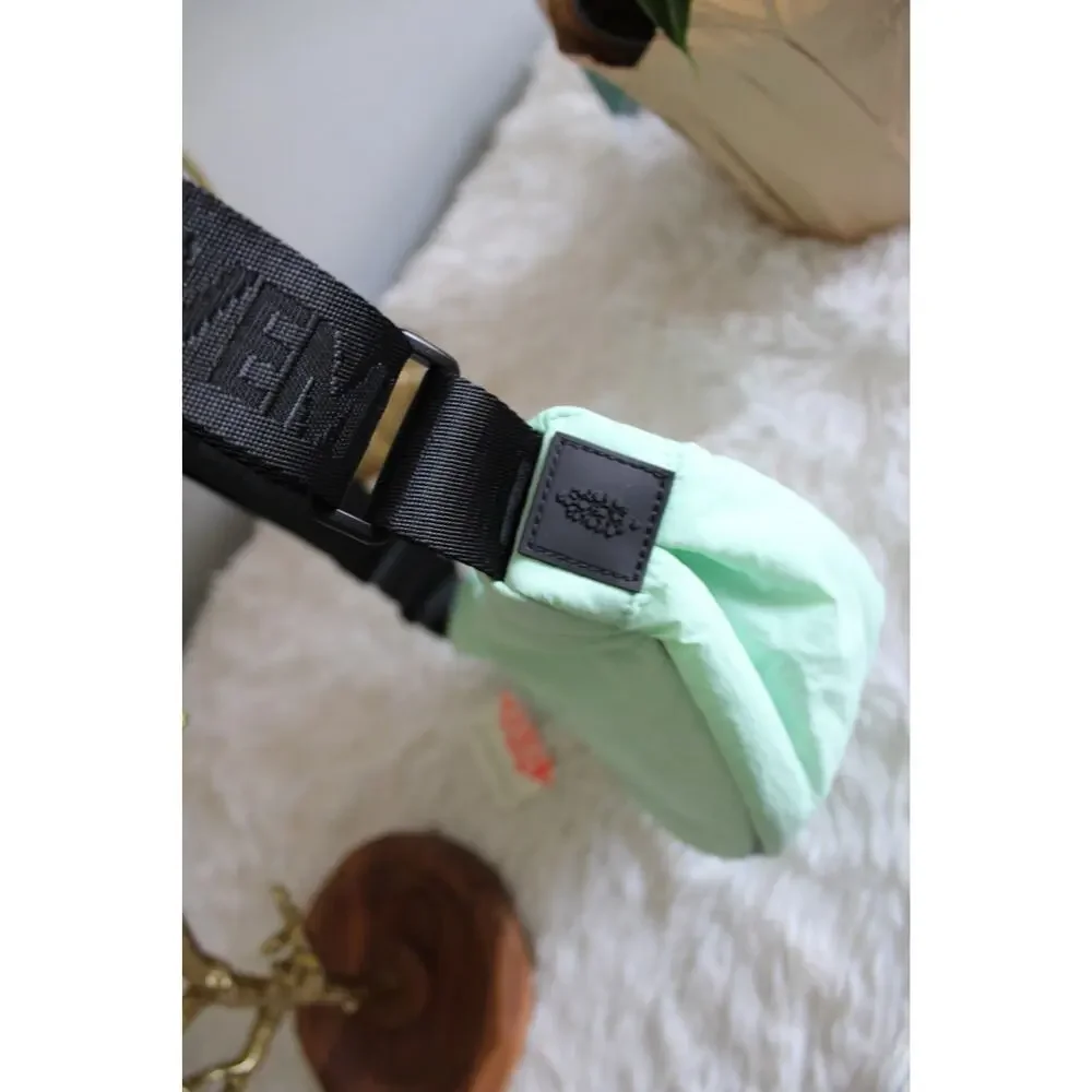 NWT Free People Movement Mint Green Sling Crossbody Belt Bag